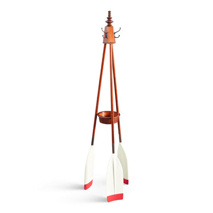 (預購77折只到7/31)實究家飾(Authentic Models)航海船槳衣帽架 | Oar Coat Rack