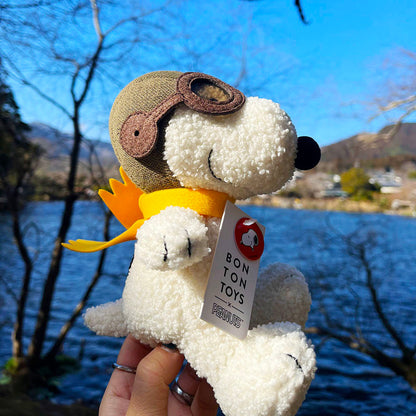 BON TON TOYS｜Snoopy史努比填充玩偶-飛行員 20cm