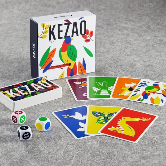88折~日式桌遊系列《KEZAO》(法國熱銷超過兩萬套)