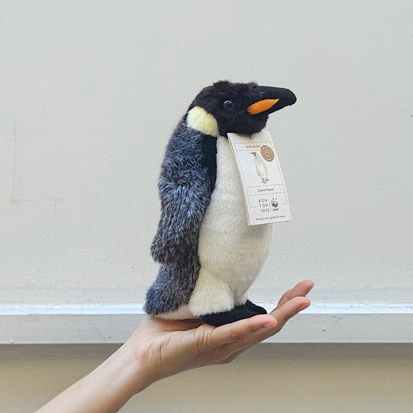 BON TON TOYS x WWF｜皇帝企鵝填充玩偶-20cm