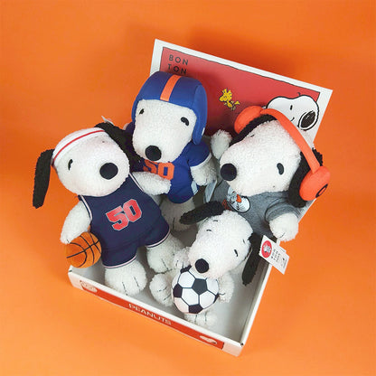 BON TON TOYS｜Snoopy史努比填充玩偶-DJ狗 23cm