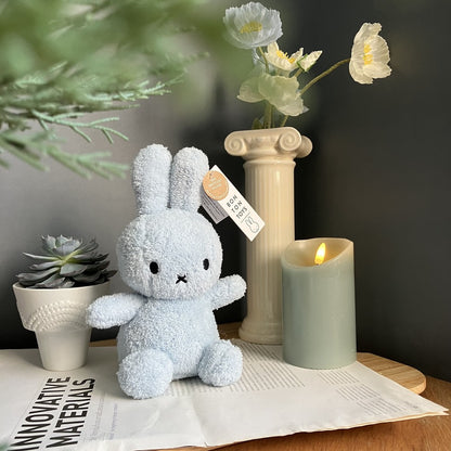 BON TON TOYS｜Miffy Terry米菲兔填充玩偶-淺藍