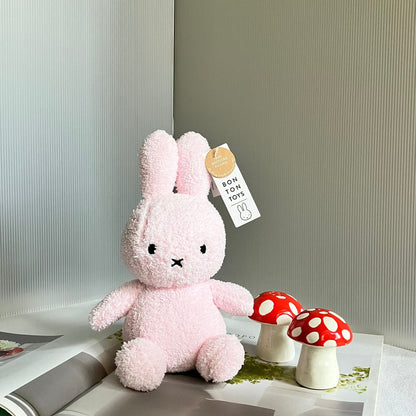 BON TON TOYS｜Miffy Terry米菲兔填充玩偶-淺粉
