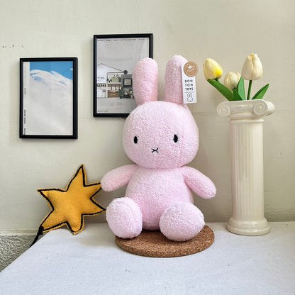 BON TON TOYS｜Miffy Terry米菲兔填充玩偶-淺粉