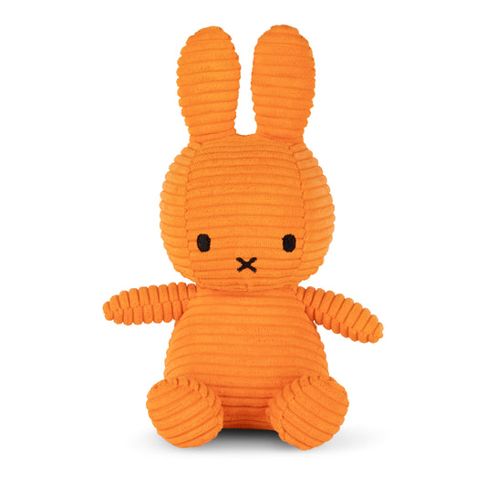 BON TON TOYS｜Miffy米菲兔ECO燈芯絨填充玩偶-限量版 橘 23cm