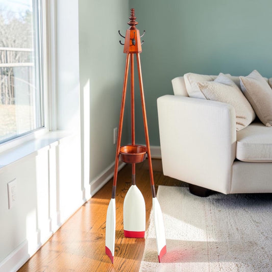 (預購77折只到7/31)實究家飾(Authentic Models)航海船槳衣帽架 | Oar Coat Rack