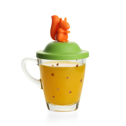 (任選二件95折)QUALY｜橡果松鼠-馬克杯