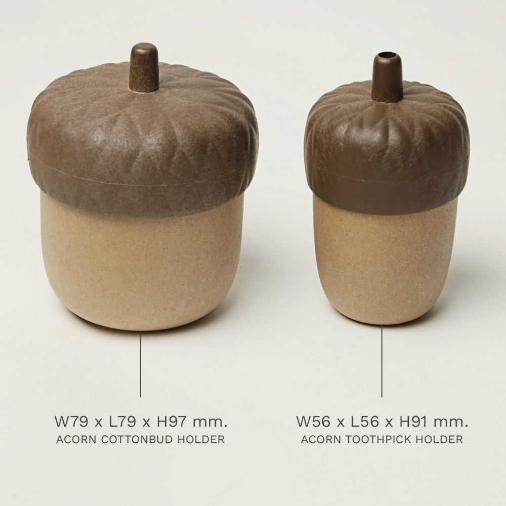 (任選二件95折)QUALY｜橡果牙籤罐