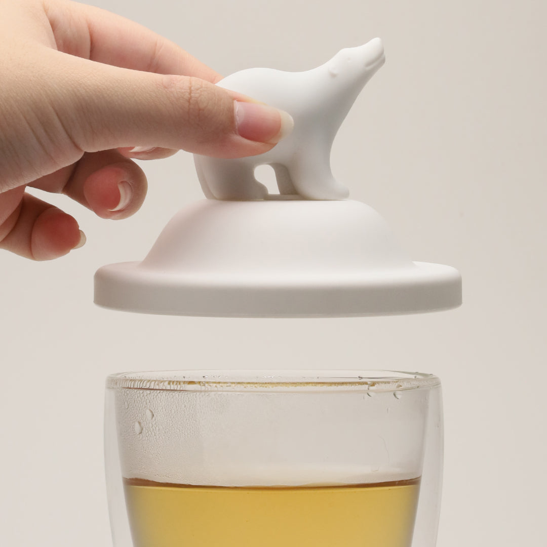 (任選二件95折)QUALY｜雙層附蓋玻璃杯