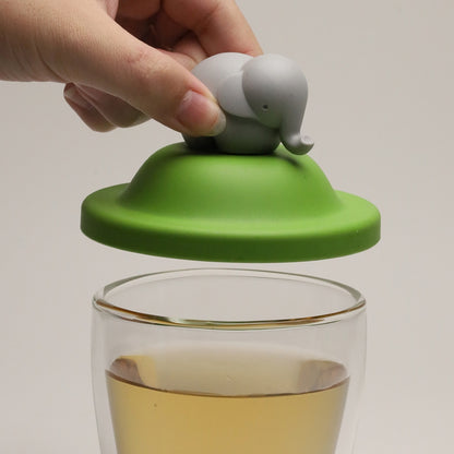 (任選二件95折)QUALY｜雙層附蓋玻璃杯