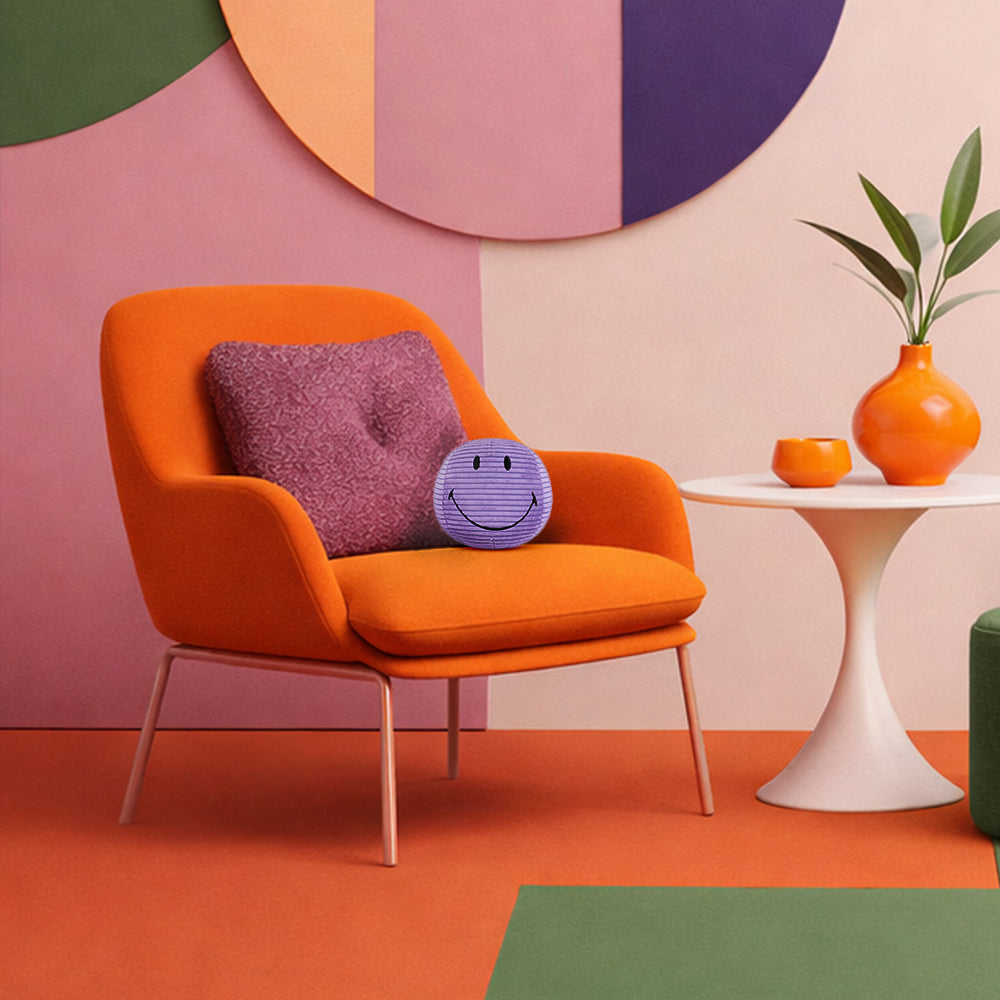 BON TON TOYS X Smiley®｜Smiley笑臉ECO燈芯絨填充玩偶-13cm (4色)