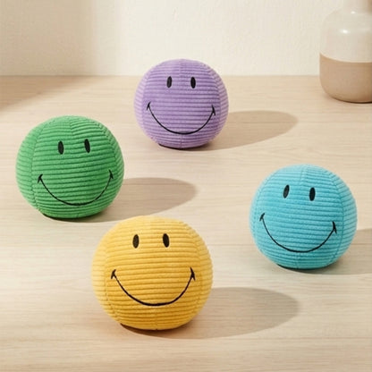 BON TON TOYS X Smiley®｜Smiley笑臉ECO燈芯絨填充玩偶-13cm (4色)