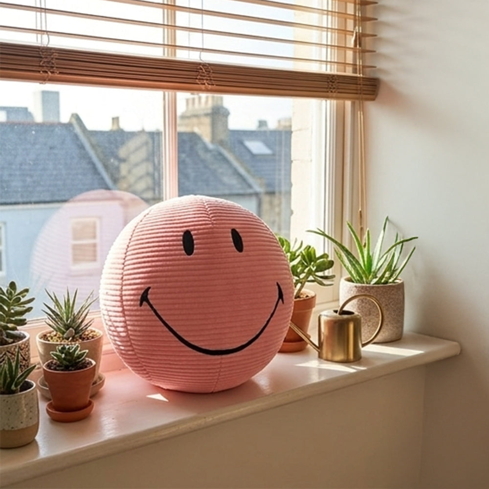 BON TON TOYS X Smiley®｜Smiley笑臉ECO燈芯絨填充玩偶-23cm