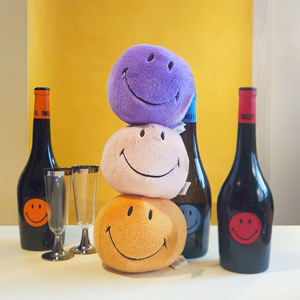 BON TON TOYS X Smiley®｜Smiley笑臉環保毛絨玩偶-13cm (4色)