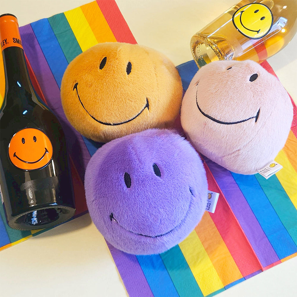 BON TON TOYS X Smiley®｜Smiley笑臉環保毛絨玩偶-13cm (4色)