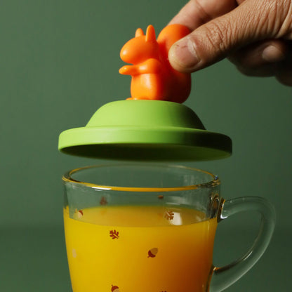 (任選二件95折)QUALY｜橡果松鼠-馬克杯