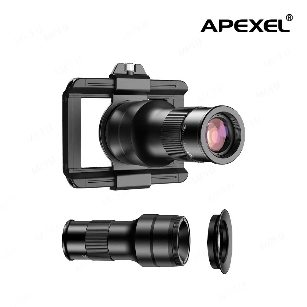 APEXEL TeleMacro 6 倍變焦 望遠鏡 微距 二合一鏡頭-APL-TM6