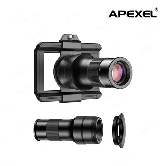 APEXEL TeleMacro 6 倍變焦 望遠鏡 微距 二合一鏡頭-APL-TM6