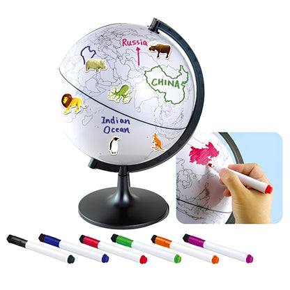 88折～給孩子的第一顆地球儀《國家與生態地球儀》