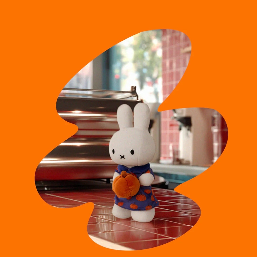 BON TON TOYS｜Miffy米菲兔填充玩偶-南瓜洋裝 24cm