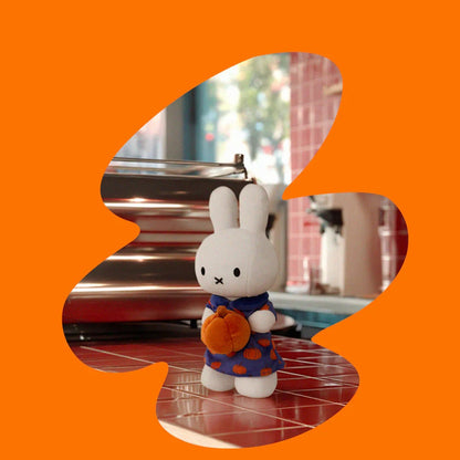 BON TON TOYS｜Miffy米菲兔填充玩偶-南瓜洋裝 24cm